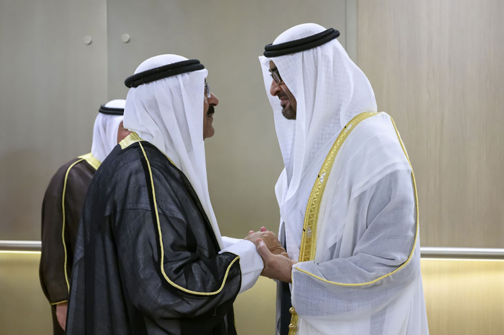 رئيس دولة الإمارات وأمير الكويت يبحثان علاقات البلدين وتعزيز العمل الخليجي المشترك